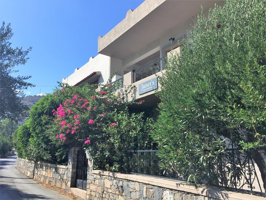 Janet'S Apartments Elounda Exterior foto